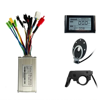 24 В 36 В 48 В 250 Вт 350 Вт Измеритель ЖК-дисплея электровелосипеда S900 ЖК-дисплей 17A Трехрежимный синусоидальный контроллер