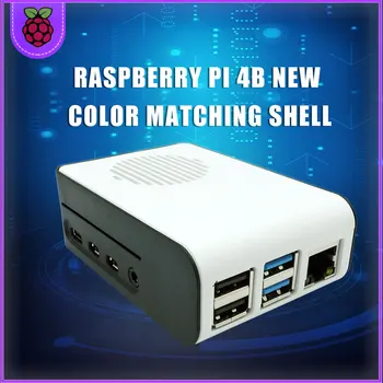 Корпус Raspberry Pi 4, корпус Raspberry Pi с охлаждающим вентилятором, для Raspberry Pi 4 Модели B, Pi 4B, Pi 4