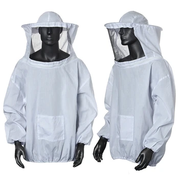 Одежда для пчеловодства, Полупальто, Одежда для пчеловодства, Анти-пчелиная Талия, Дышащая Профессиональная Одежда для пчеловодов, Топ для пчеловодства на открытом воздухе